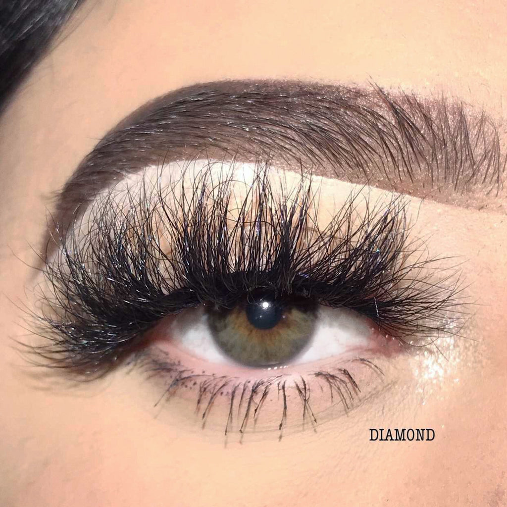 Diamond 20mm 3D Fluffy Mink Lashes